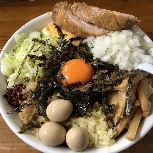 「たれそば中 ダブルスープ」@ハイマウントの写真