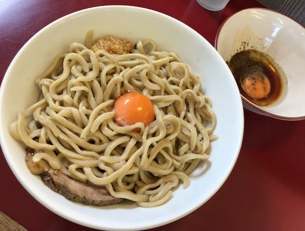 「油そば ＋KABAYAKI」@まぜそば油そば専門店 雷音の写真