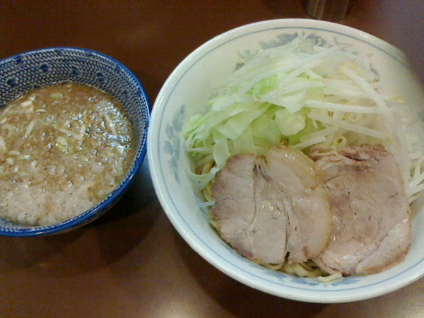 「つけ麺 ヤサイ、カラメ」@らーめん陸の写真