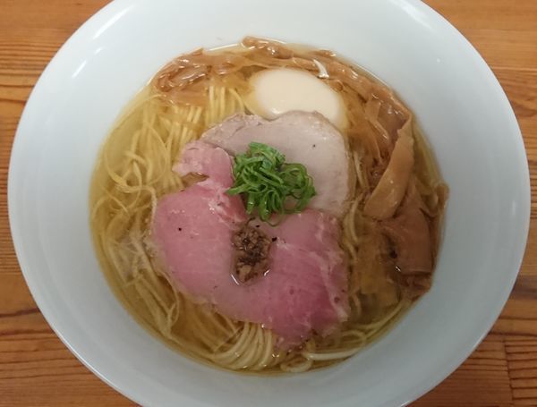 「味玉404塩そば」@404の写真