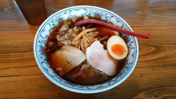「味玉らー麺(醤油)中盛¥770-」@くじら食堂の写真