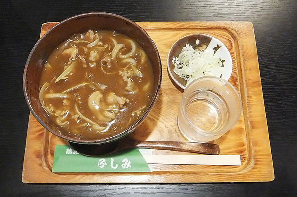 「カレー南ばん」@手打そば ふしみの写真