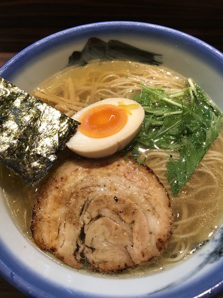 「柚子塩らーめん ¥1080」@AFURI 三軒茶屋店の写真