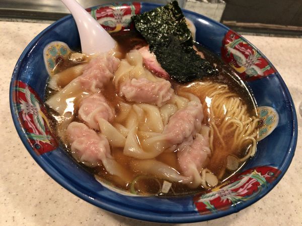 「肉ワンタンメン」@たんたん亭の写真