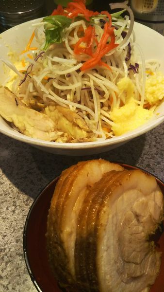 「（限定）宮し中華（ﾐﾆ）＋豚2枚」@ラーメン宮郎の写真