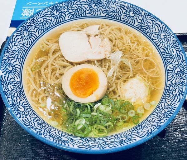 「鶏だし中華そば塩（￥780）」@鶏だし 中華そば 百蔵の写真