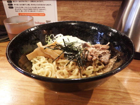 「油そば　並盛　１玉」@麺屋東京かとむらの写真