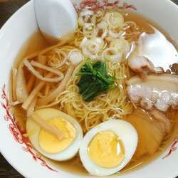 ラーメン＋ゆで卵