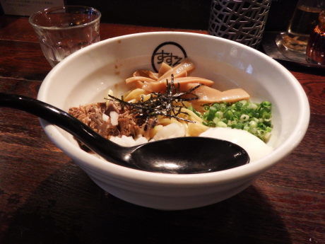 「油そば（温泉卵付）」@麺や すする 本店の写真