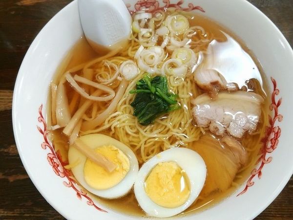 「ラーメン＋ゆで卵」@めんどころくら田‎の写真