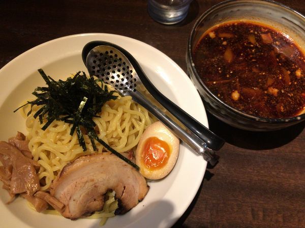「帝王つけ麺950円」@激辛ラーメンの拉麺帝王の写真