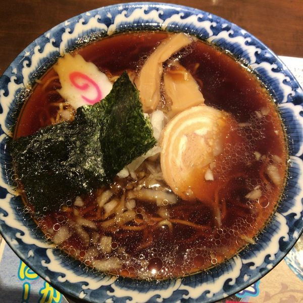 「寛虎ラーメン(竹岡式)630円」@寛虎の写真