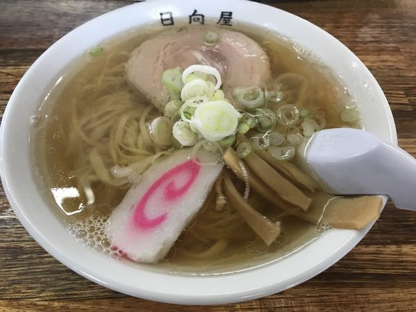 「ラーメン」@青竹手打ちラーメン 日向屋の写真