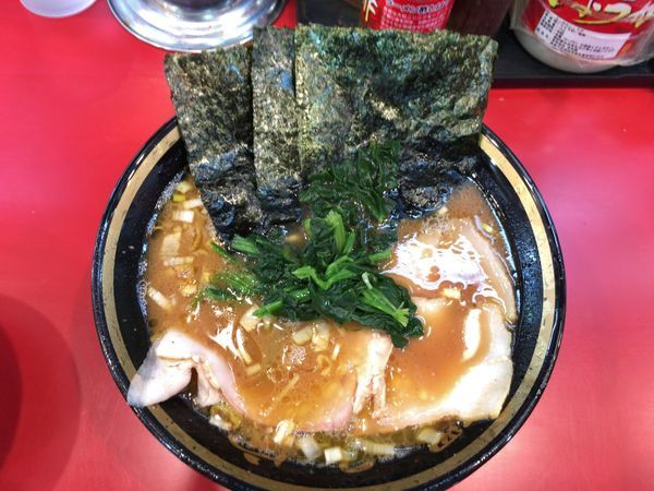 「チャーシュー麺＋ライス(850円＋120円)」@環2家の写真