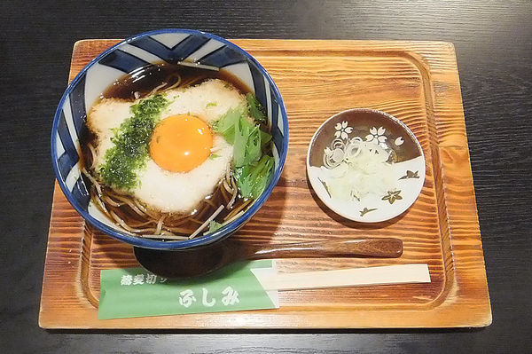 「とろろそば」@手打そば ふしみの写真