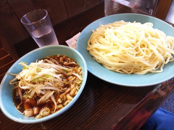 「つけそば大盛＆野菜 900円」@つけそば 麺吉の写真