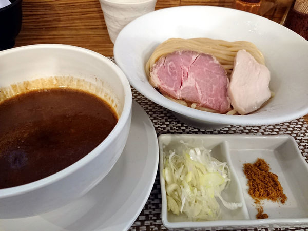 「カレーつけ麺+気まぐれ丼」@つけ麺 和の写真