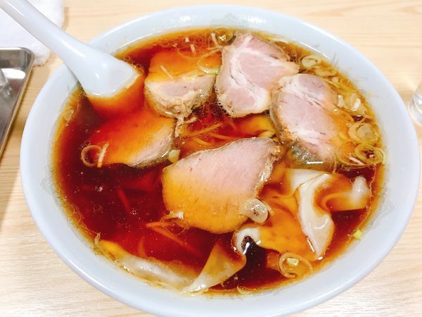 「チャーシューワンタンメン950円」@浅草橋 大勝軒の写真