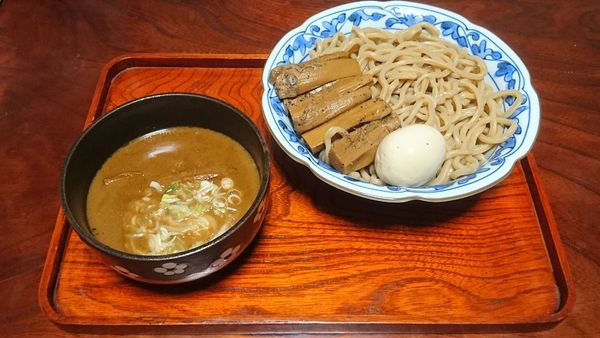 「つけめん(大)+メンマ」@中華蕎麦うゑずの写真