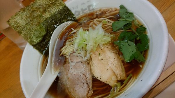 「ガハハ中華そば醤油750円」@中華そば ムタヒロ 大阪福島店の写真