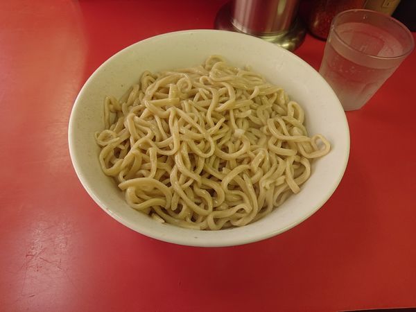 「まぜそば」@ラーメン二郎 桜台駅前店の写真