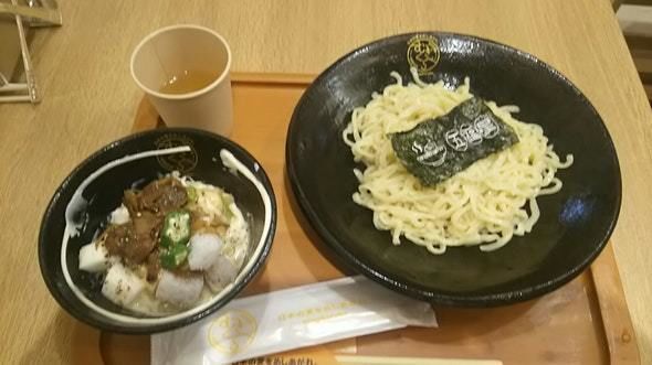 「仙台 五福星の納豆スムージーざる中華、中盛850円、シルク麺」@むぎくらべの写真