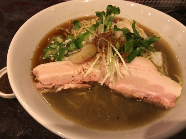 「冷やし煮干しそば800円」@中華SOBA にぼ乃詩の写真