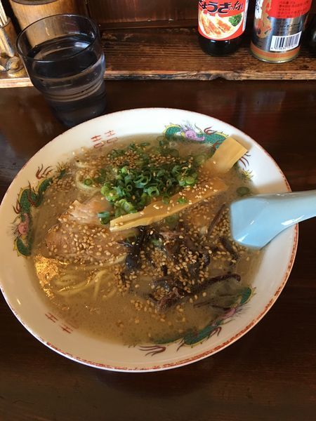 「特濃ド豚骨」@まるいちラーメンの写真