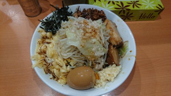 「油そば」@らーめん忍者の写真