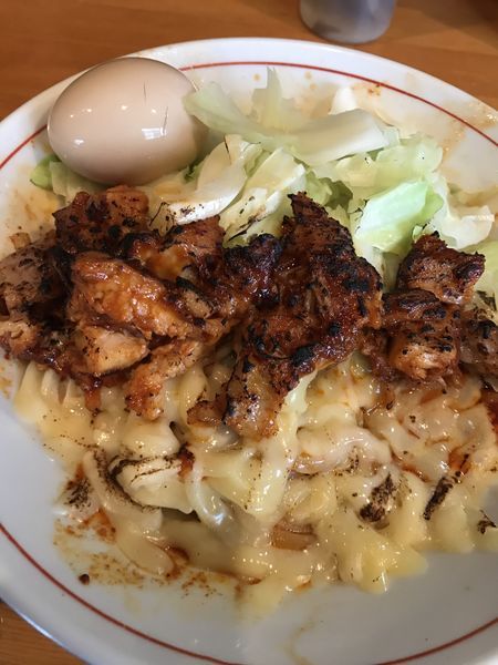 「【限定C】チーズ豚ッカルビ　麺２００ｇ」@ファットンの写真