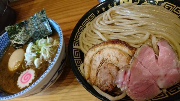 「味たまつけ麺、大盛」@中華蕎麦うゑずの写真