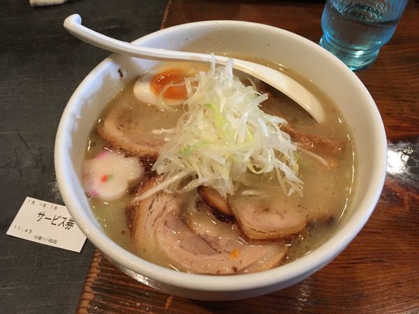 「焼豚塩ソバ」@中華ソバ 櫻坂の写真