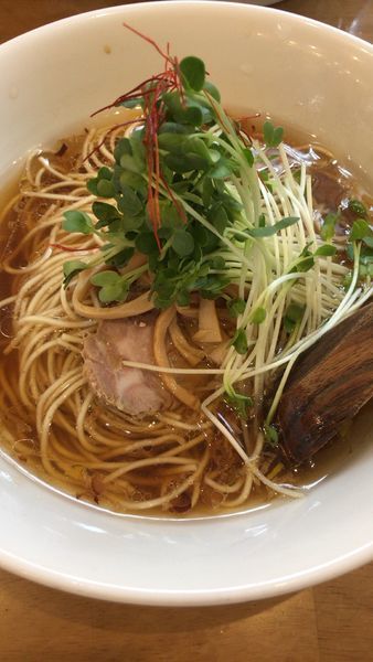 「醤油SOBA」@麺屋 Hulu-luの写真
