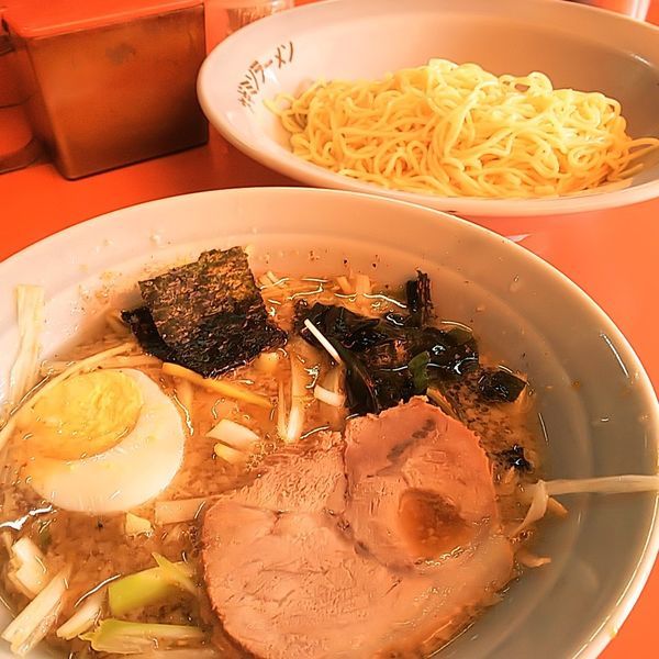 「つけめん小ネギ倍」@ラーメンショップ 秋津店の写真