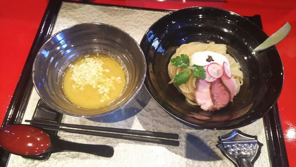 「特製つけ麺」@江戸前つけ麺 銀座 魄瑛の写真