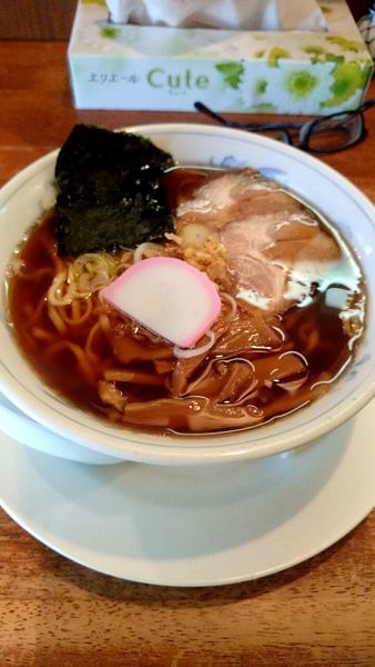 「醤油ラーメン（５５０円）」@多摩利屋の写真