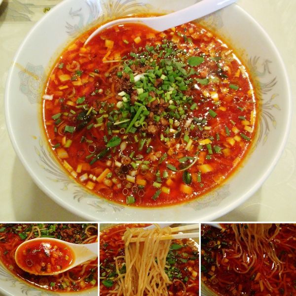 「担担麺セット　880円」@天府舫の写真