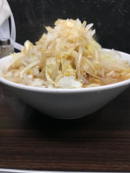 「ミニラーメン ￥750 カラメニンニク玉ねぎ」@らーめん虎丸の写真