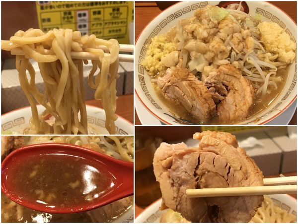 「小ラーメン¥750（ニンニク・アブラ・カラメ・ショウガ）」@豚山 町田店の写真