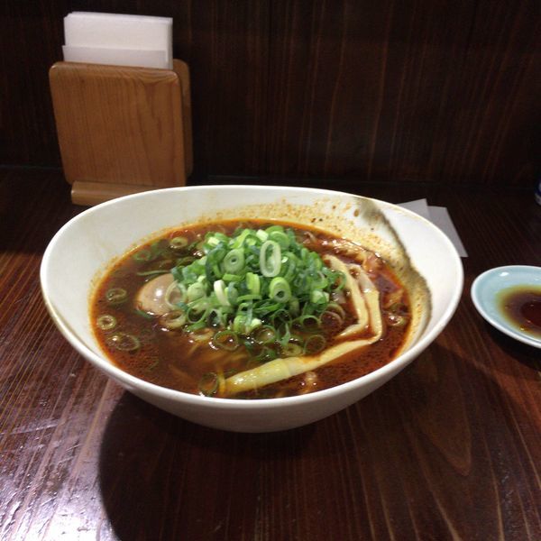 「激辛拉麺」@横浜家系 佐倉家の写真
