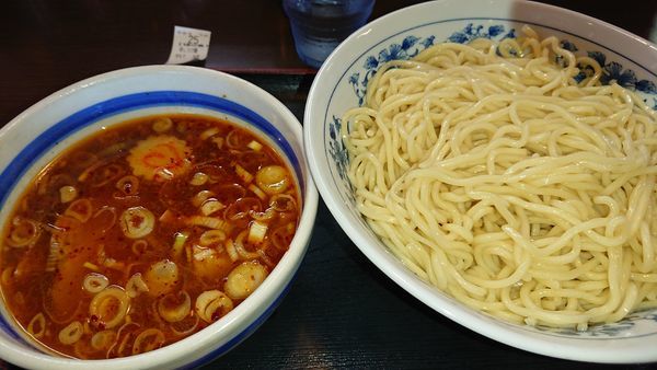 「辛しつけ麺(800円)大盛無料」@郡山大勝軒の写真