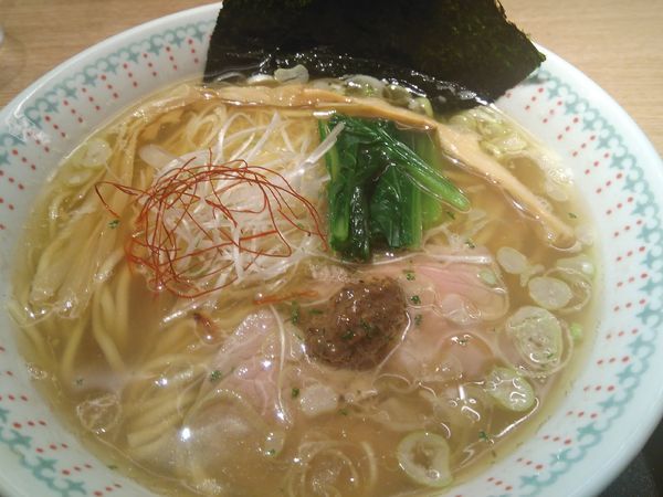 「塩そは¥750」@中華そば 勝本の写真