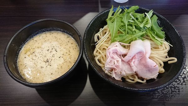 「豚ボナーラ 880円 + ミニ丼 450円」@横道の写真