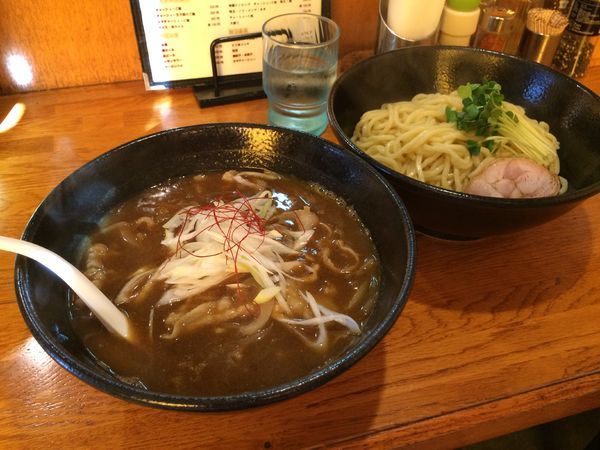 「和風カレーつけめん（限定）」@麺屋 鶏口の写真