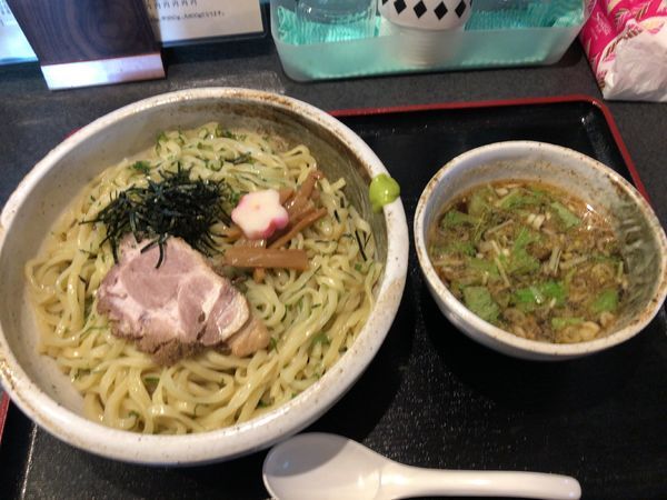 「青しそ醤油つけ麺」@秋田ラーメン はまの写真
