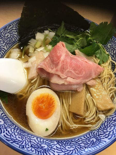 「煮干そば 白醤油」@中華そば よしかわの写真