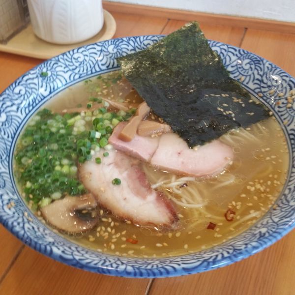 「らーめん（塩）」@らーめん森や。の写真
