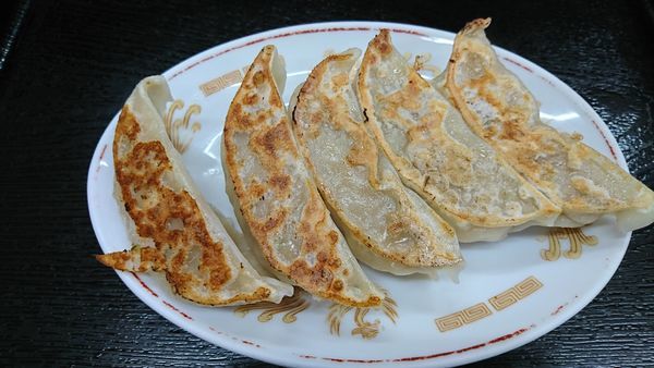 「焼き餃子（５ヶ）　３９０円　※」@珍來 ちはら台店の写真
