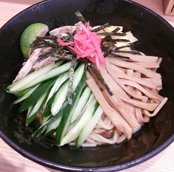 「【限定】カボスの冷やし中華 840円」@せたが屋 FC京急鶴見駅店の写真