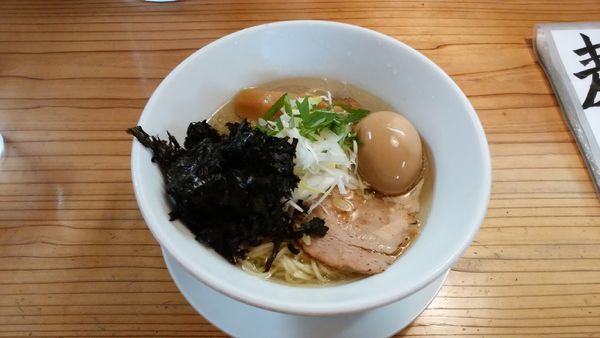 「【夏季限定】冷やし鶏塩＋味玉」@麺蔵 あつおの写真